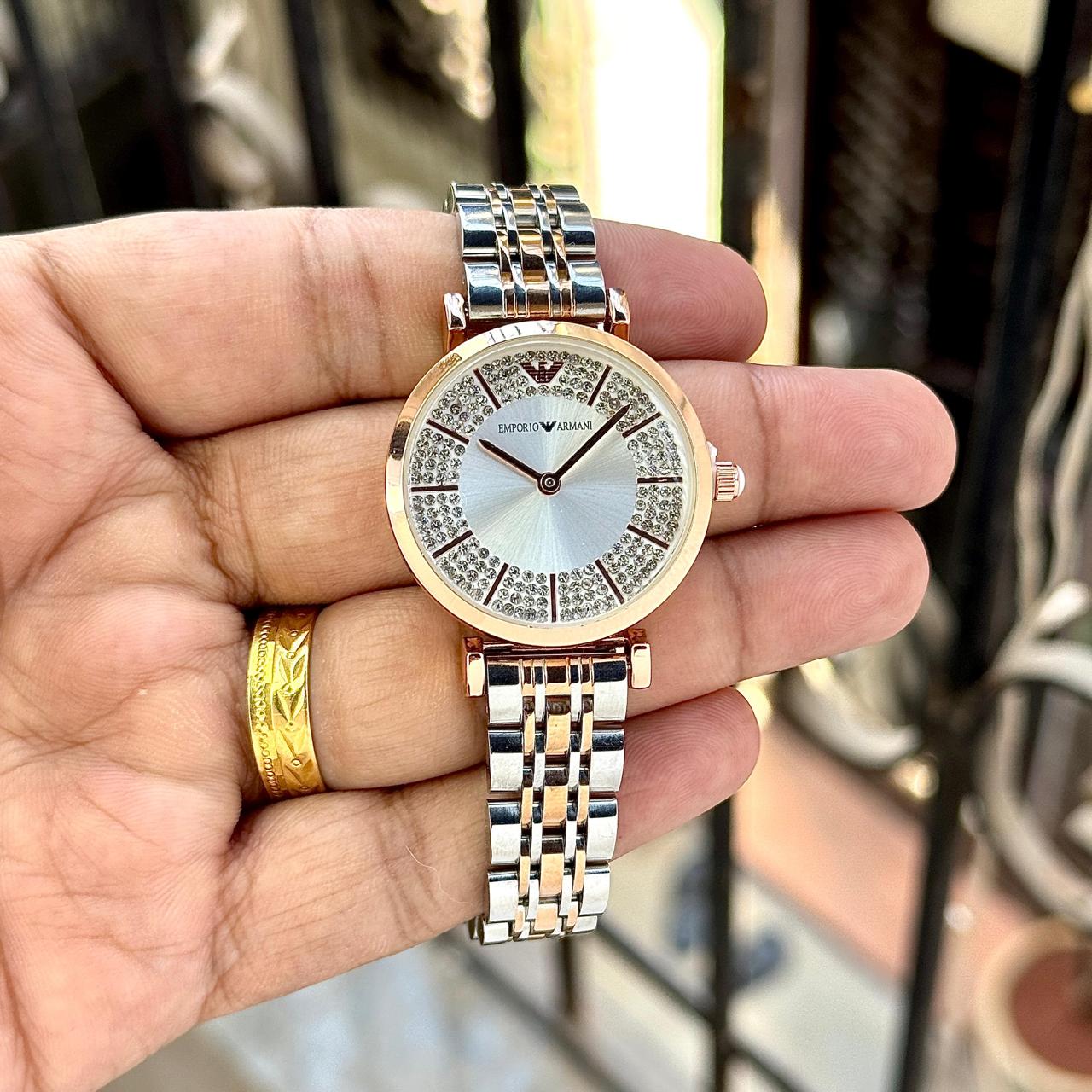 Emporio Armani New Updated Daimonds Zoom Face